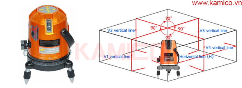 Máy cân mực laser TCVN-12