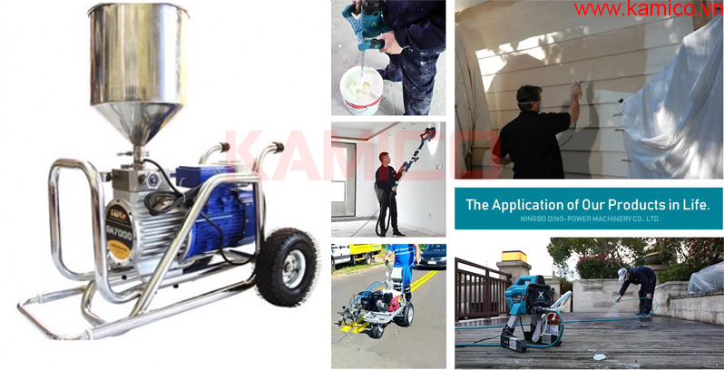 Máy phun bột bả TCVN-GK7000