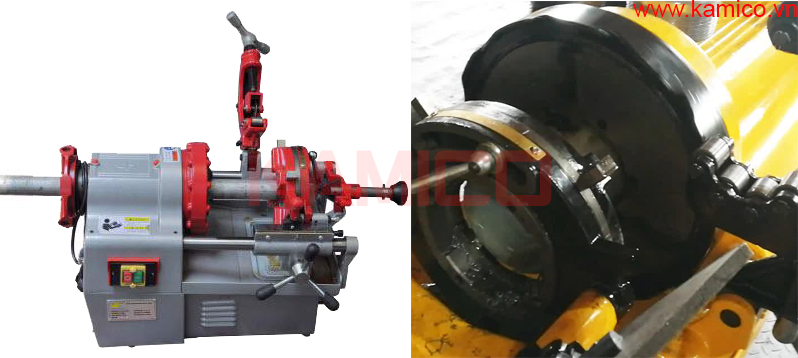 Máy ren ống kim loại, ống nhựa TCVN-TM3