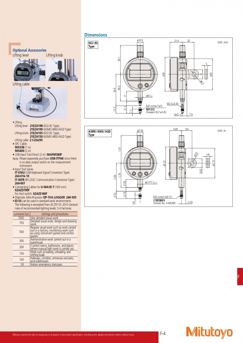 543-500B Đồng hồ so điện tử 0-12.7mm x0.001mm Mitutoyo