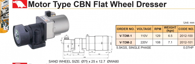 Máy mài sửa đá mài V-TDM-1, V-TDM-2 Vertex