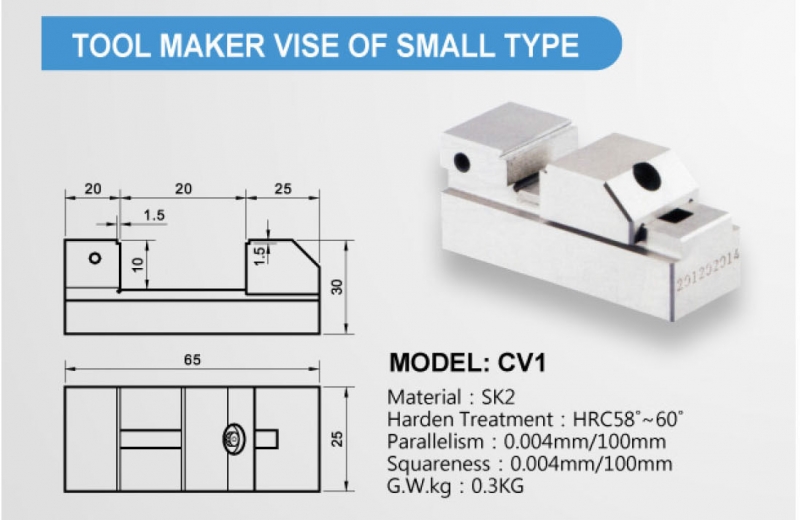 Ê tô máy mài loại nhỏ CV1
