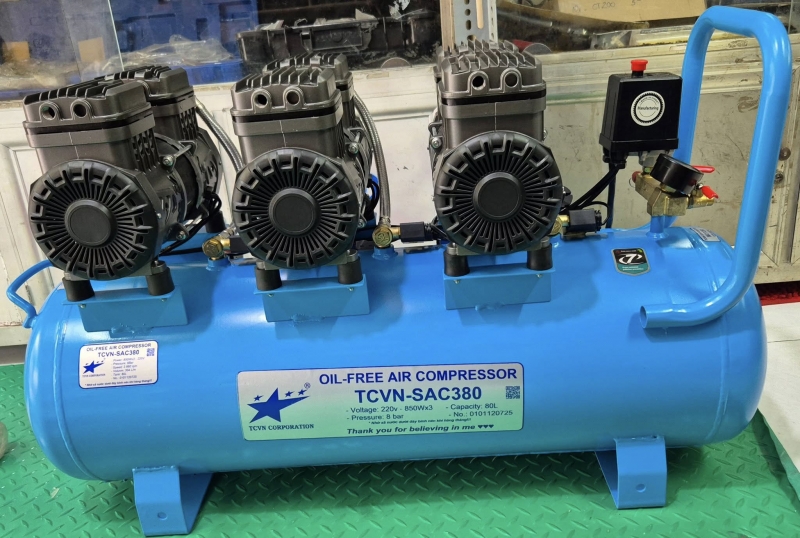 Máy nén khí trực tiếp không dầu TCVN-SAC380