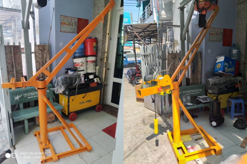 Khung tời xoay 360° TCVN-RC300, Tải trọng 200kg
