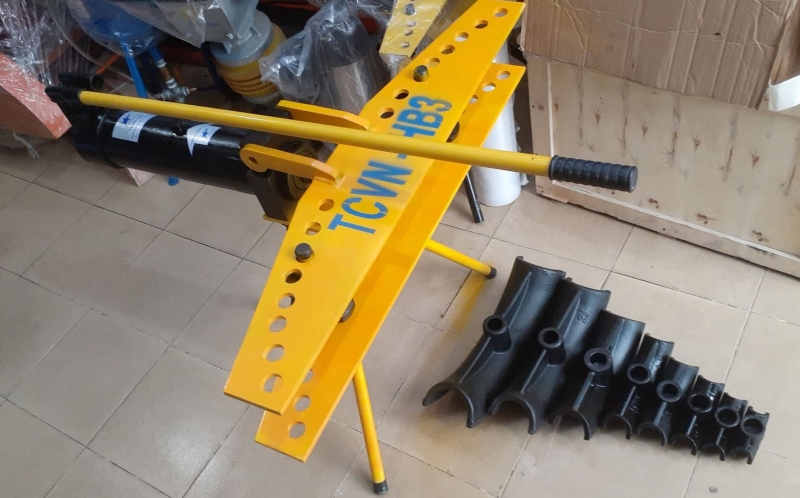 Dụng cụ uốn ống thủy lực tay Ø21–90mm TCVN-HB3