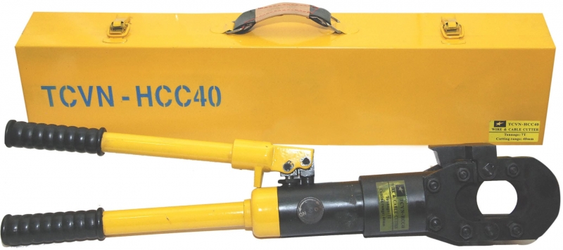 Kìm cắt cáp điện thủy lực Ø40mm TCVN-HCC40