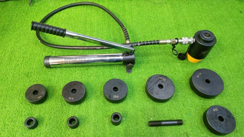 Đột thủy lực bằng tay Ø63–114mm TCVN-HKP114