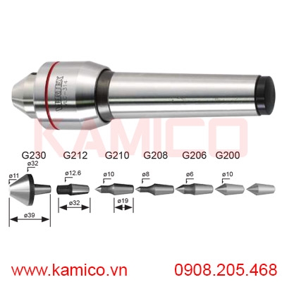 Đầu chống tâm xoay nhiều mũi VLC-312; VLC-313; VLC-314