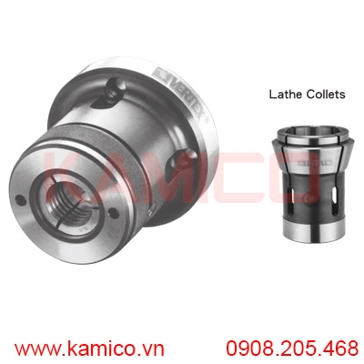 Mâm cặp máy tiện sử dụng collet kẹp CR Vertex