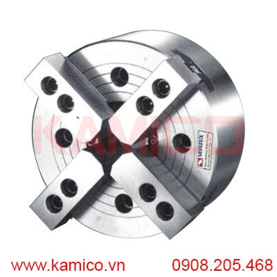 Mâm cặp thủy lực 4 chấu lỗ thông VNIT Vertex