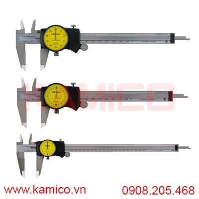 Thước cặp đồng hồ Mitutoyo series 505 hệ Inch