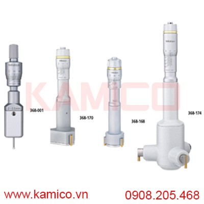 Panme đo lỗ 3 chấu cơ khí Mitutoyo series 368 hệ Inch