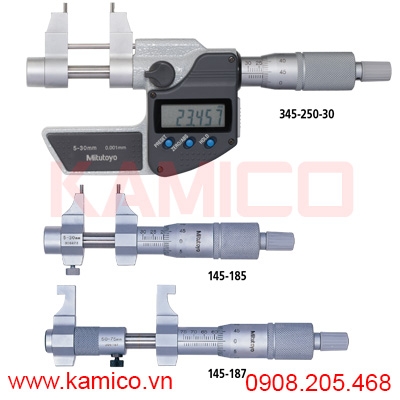 Panme đo trong cơ khí series 145 hệ Inch Mitutoyo