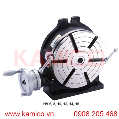 Bàn xoay máy phay đứng và ngang HV Vertex