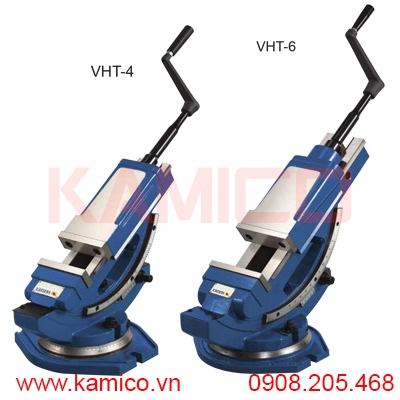 Ê tô thủy lực nghiêng VHT-4; VHT-6 Vertex