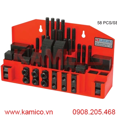 Bộ kẹp phôi 52 chi tiết CK Vertex