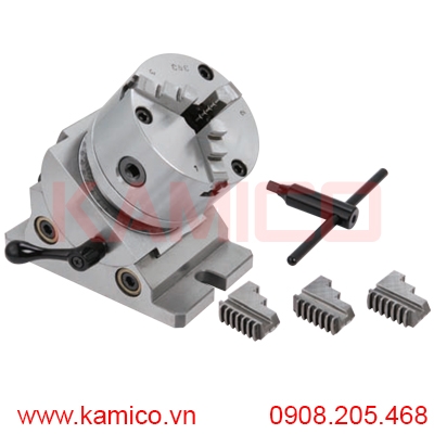Bàn xoay mâm cặp chia độ nghiêng VUA-100J  Vertex