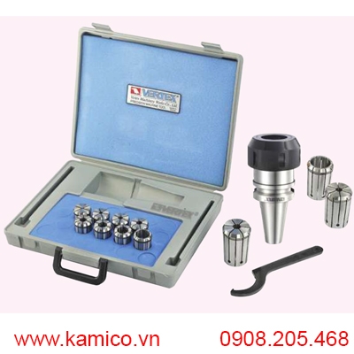 Bộ bầu kẹp dao phay chuôi BT40, BT50 collet OZ-32 Vertex