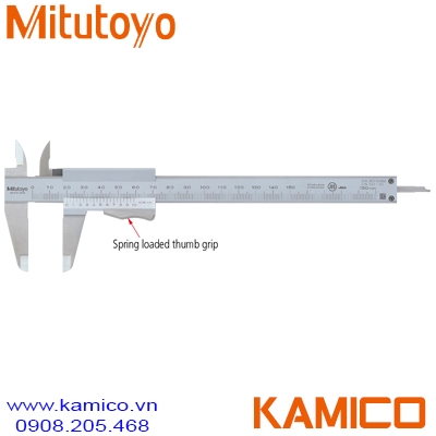 531-101 Thước cặp cơ khí 0-150mm x 0.05 Mitutoyo 