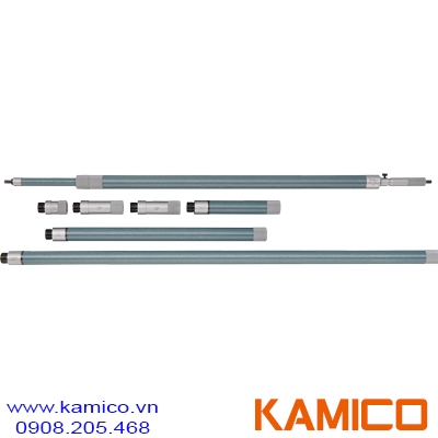 140-158 Panme cơ khí đo trong dạng thanh nối 1000-3000mm 