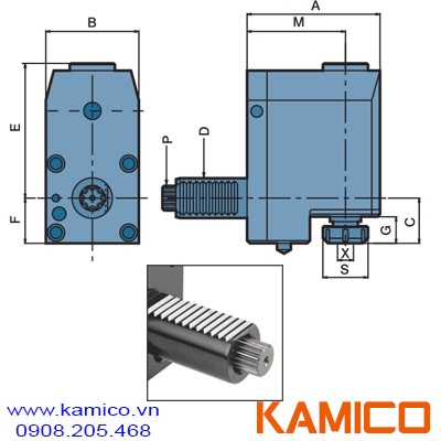 Đầu dao kẹp máy tiện CNC, Khớp DIN 5482