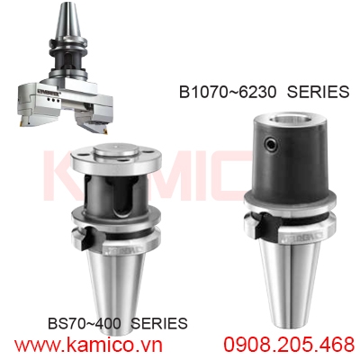 Bầu kẹp đài dao doa BT30, BT40, BT50 Vertex