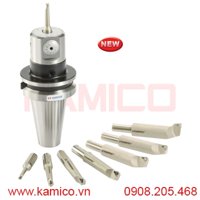 Bộ đầu dao doa chính xác VBH620 chuôi NT, BT, SK Vertex