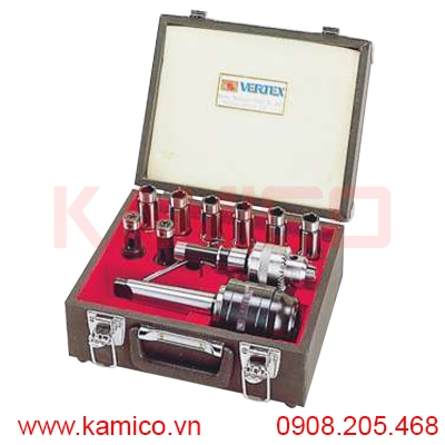 Bộ bầu kẹp taro, mũi khoan VDT-33 (MT3, MT4, MT5) Vertex