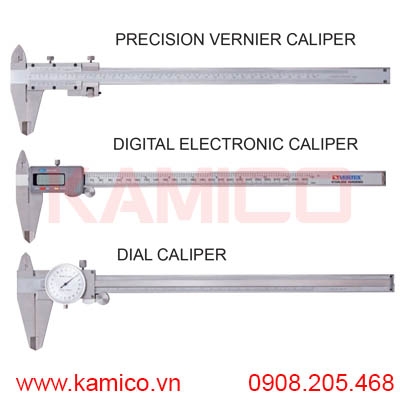 Thước cặp cơ khí VVC, đồng hồ VDC, điện tử VEC Vertex