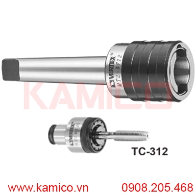 Bầu kẹp taro kiểu collet thay nhanh chuôi MT2, MT3, MT4 Vertex