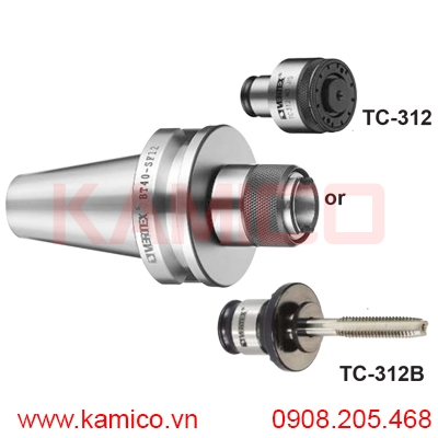 Bầu kẹp taro thay nhanh chuôi BT40-SF12, 20, 33 Vertex