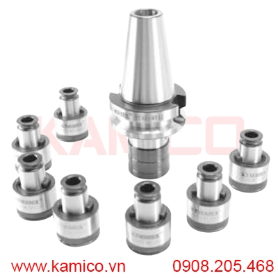 Bộ bầu kẹp taro thay nhanh BT30, 40, 50-WF Vertex