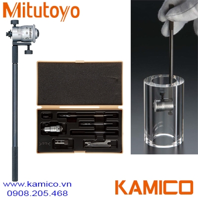 141-205 Panme cơ đo lỗ sâu 50-200mm x0.01mm, có tay cầm