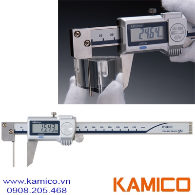 573-761-20 Thước cặp điện tử đo thành ống 0-150mm/6” x0.01mm