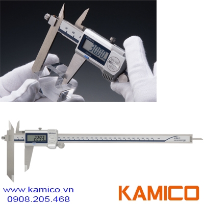573-604-20Thước cặp điện tử 0-300mm x0.01, đo bậc