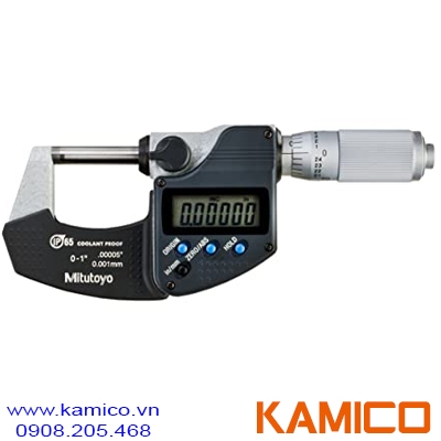 293-348-30 Panme đo ngoài điện tử 0-25mm (0-1”) x0.001, IP65