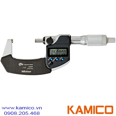 293-345-30 Panme đo ngoài điện tử 25-50mm (1-2”) x0.001, IP65