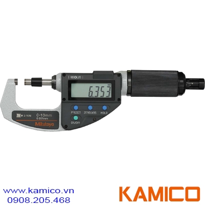 227-205-20 Panme điện tử đo ngoài 0-10mm, điều chỉnh lực
