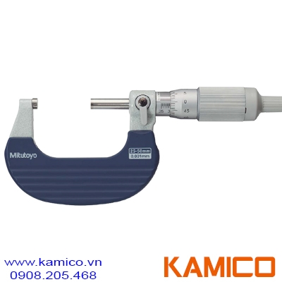 102-708 Panme cơ khí đo ngoài 25-50mm x0.001mm Mitutoyo