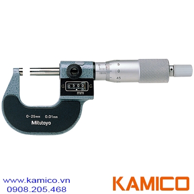 193-111 Panme đếm số đo ngoài 0-25mm x0.001mm Mitutoyo