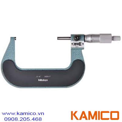 193-214 Panme đếm số đo ngoài 3-4” x0.0001” Mitutoyo