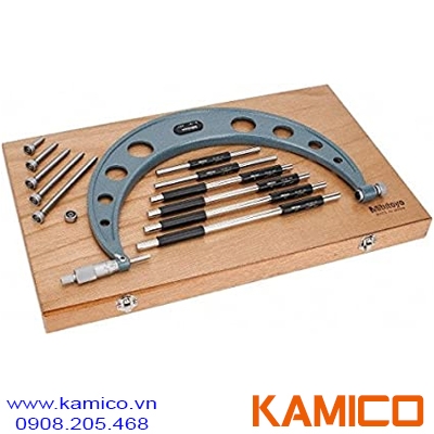 340-720 Panme điện tử đo ngoài 300-450 mm/ (12-18”), thay đầu đo