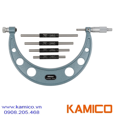 104-140A Panme cơ khí đo ngoài 100-200mm, thay đầu đo