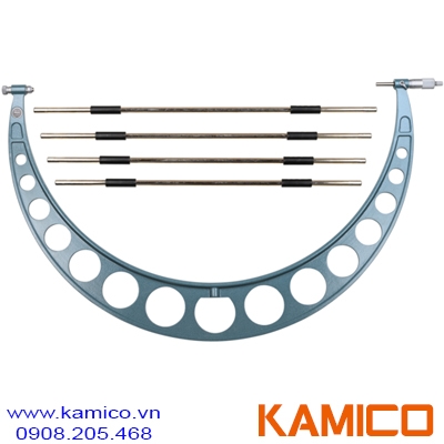 104-145A Panme cơ khí đo ngoài 600-700mm, thay đầu đo