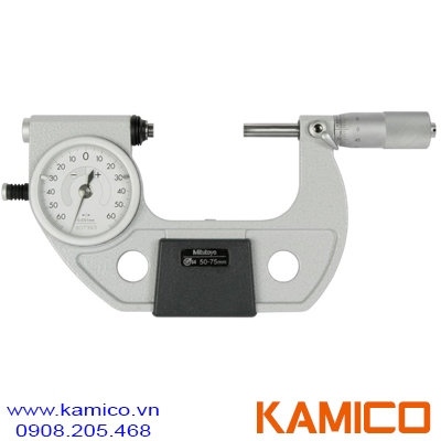 510-123 Panme đo ngoài đồng hồ 50-75mm x0.001mm