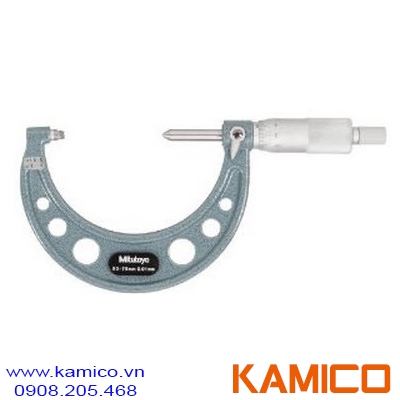 125-111 Panme cơ khí đo ren 50-75mm, bước ren 0.6-0.9mm