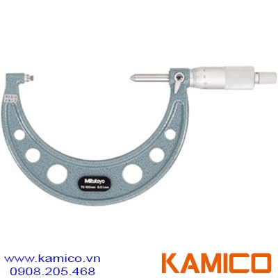 125-118 Panme cơ khí đo ren 75-100mm, bước ren 2-3mm