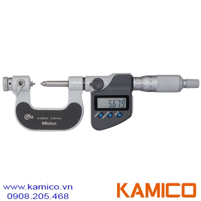 326-251-30 Panme điện tử đo ren 0-25mm x0.001mm