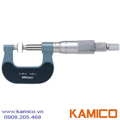169-101-10 Panme cơ khí đo độ dày giấy 0-25mm x0.01mm