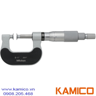 169-103-10 Panme cơ khí đo độ dày giấy 0-1”mm x0.001”